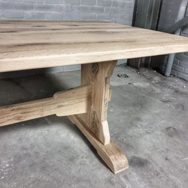 ROMA Antik Ahşap Yemek Masası